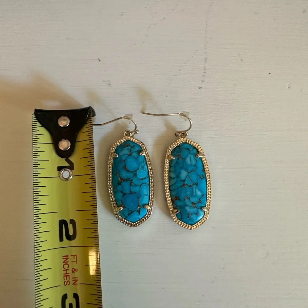 Kendra Scott earrings. Excellent used condition. - Picture 2 of 2